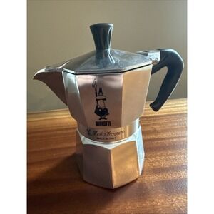VTG Bialetti Moka Express Stove Top X50 Expresso Coffee Maker Aluminum Italy